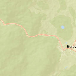 Borová Lada Street Map