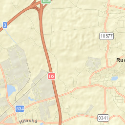 Rudolfov Street Map