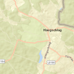 Haugschlag Street Map