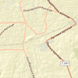 Shpola Street Map