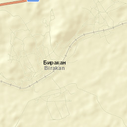 Birakan Street Map