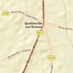 Quettreville-sur-Sienne Street Map