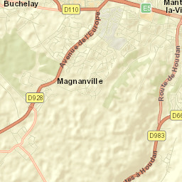 Mantes-la-Ville Street Map