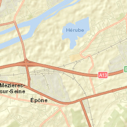 Épône Street Map