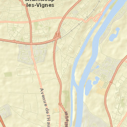 Chanteloup-les-Vignes Street Map