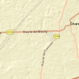 Charny Street Map