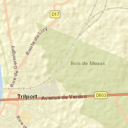 Trilport Street Map