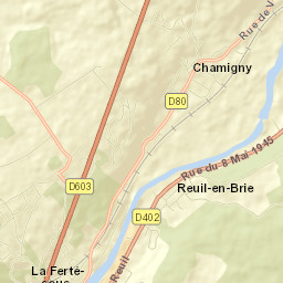La Ferté-sous-Jouarre Street Map
