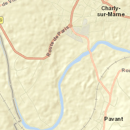 Charly-sur-Marne Street Map