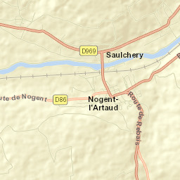 Nogent-l’Artaud Street Map