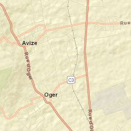 Avize Street Map