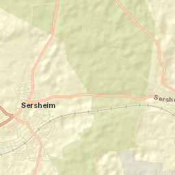 Sersheim Street Map