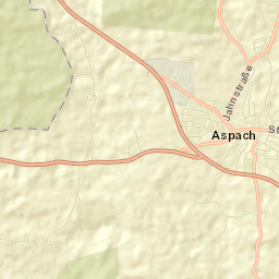 Aspach Street Map
