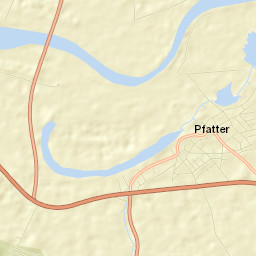 Pfatter Street Map