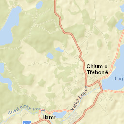 Chlum u Třeboně Street Map