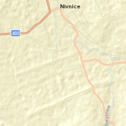 Nivnice Street Map