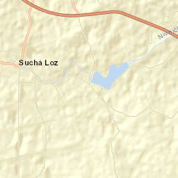 Suchá Loz Street Map