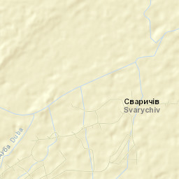 Svarychiv Street Map