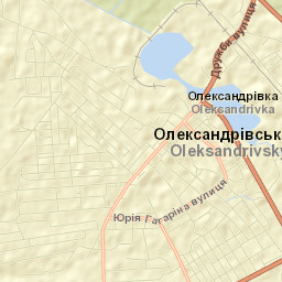 Oleksandrivka Street Map
