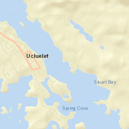 Ucluelet Street Map