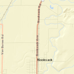 Nooksack Street Map