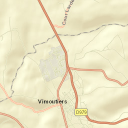 Vimoutiers Street Map