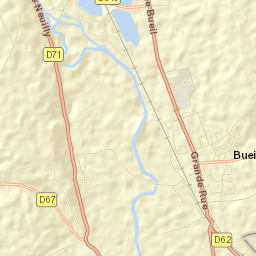 Bueil Street Map