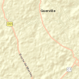 Guerville Street Map