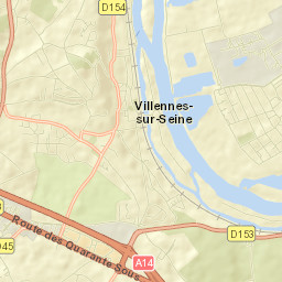 Villennes-sur-Seine Street Map