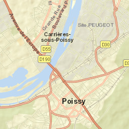 Carrières-sous-Poissy Street Map