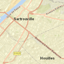 Sartrouville Street Map
