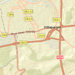 Villeparisis Street Map