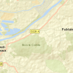 Fublaines Street Map