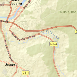Jouarre Street Map
