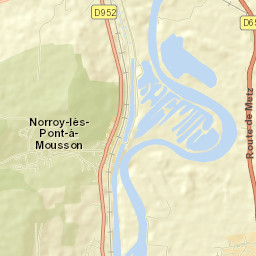 Norroy-lès-Pont-à-Mousson Street Map