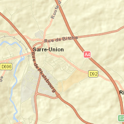 Sarrewerden Street Map