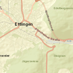 Ettlingen Street Map