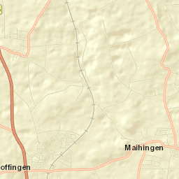 Maihingen Street Map