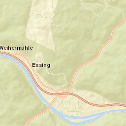 Essing Street Map