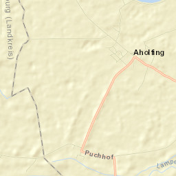 Aholfing Street Map