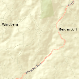 Windberg Street Map