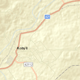 Kobylí Street Map