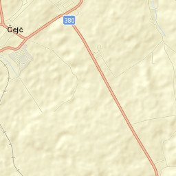 Čejč Street Map