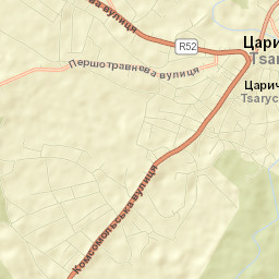Tsarychanka Street Map