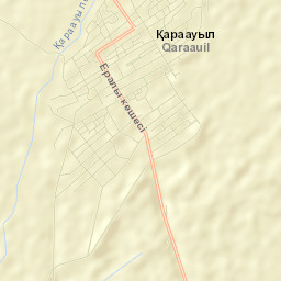 Qaraūyl Street Map