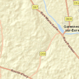 Garennes-sur-Eure Street Map