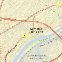 Houilles Street Map
