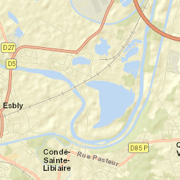 Condé-Sainte-Libiaire Street Map