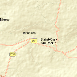 Saint-Cyr-sur-Morin Street Map