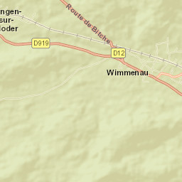 Wimmenau Street Map
